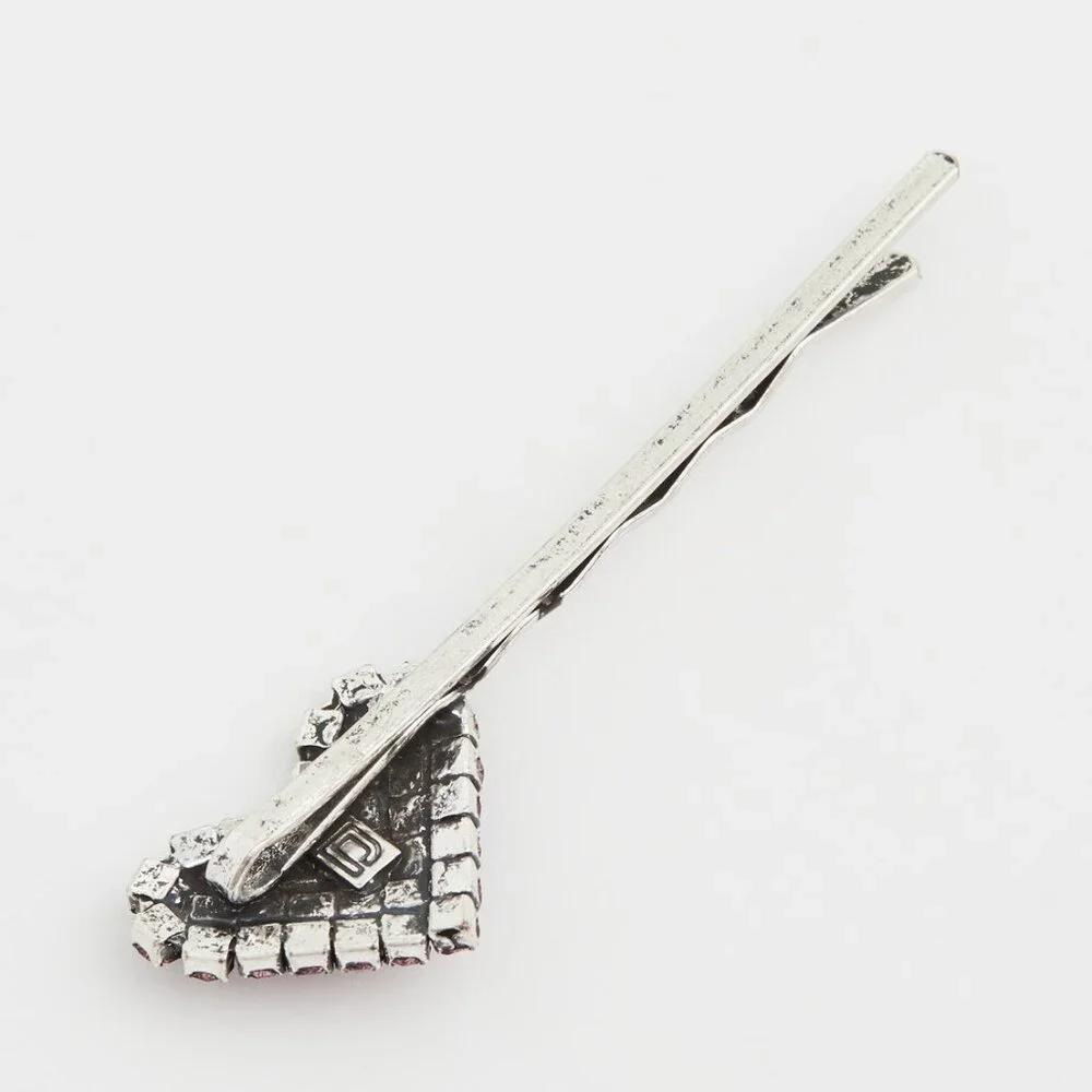 DANNIJO Amari Crystal Heart Bobby Pin